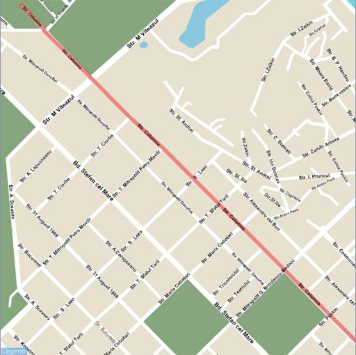 Chisinau Apartment KIV107 Map